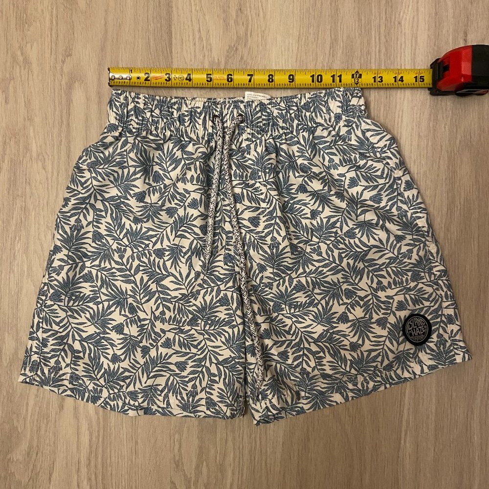 Island Haze Hawaiian Swim Trunks